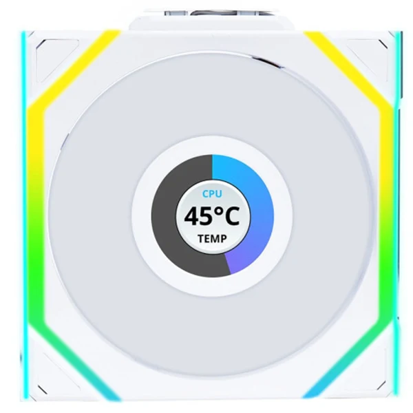 Lian Li UNI Fan SL Wireless LCD 120 White