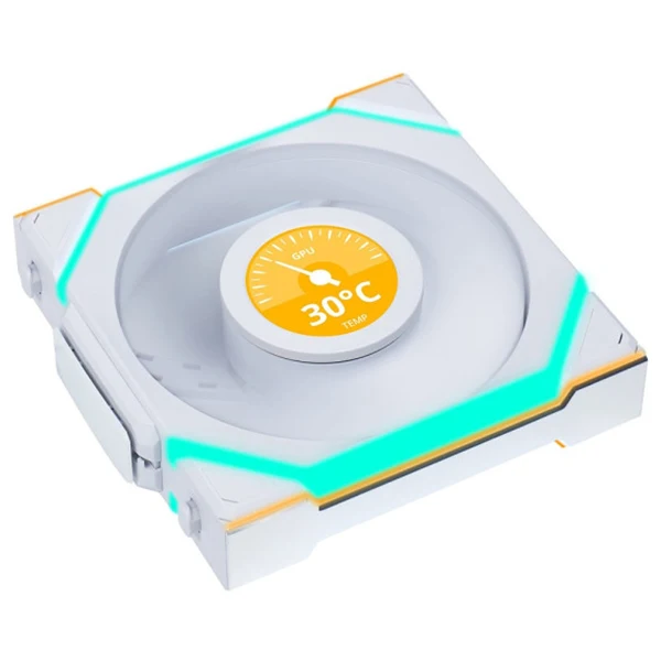 Lian Li UNI Fan SL Wireless LCD 120 White