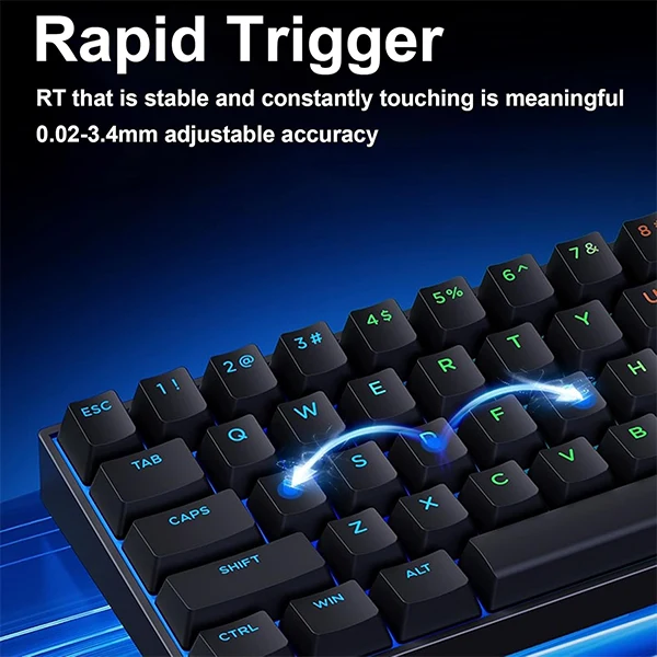 MCHOSE ACE 68 Magnetic Switch (Noir)