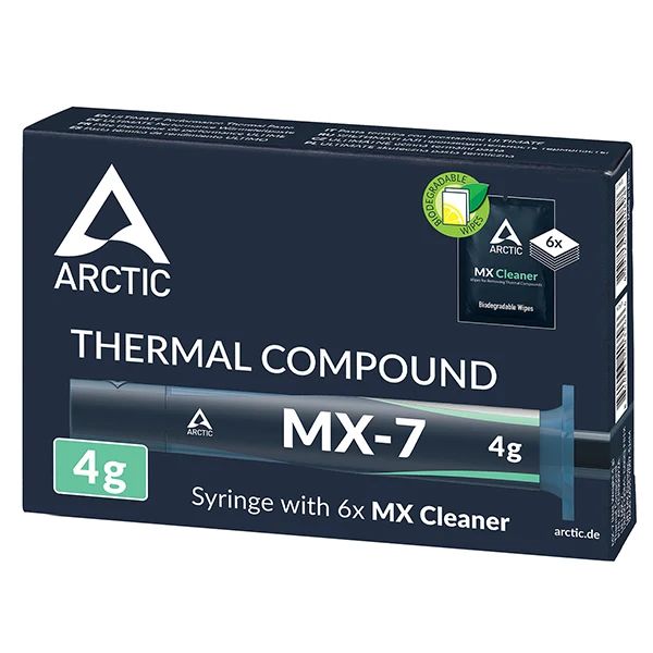 Arctic MX-7 (4 grammes) + MX Cleaner x6