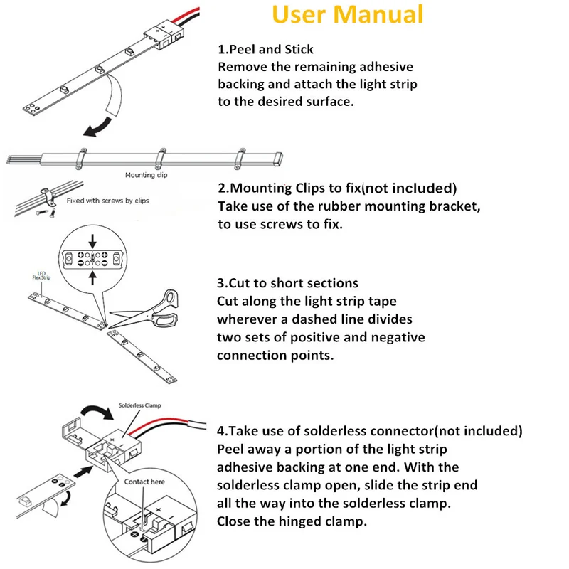 DC24V SMD2835 Full Spectrum LED Strip Light - CRI 97+ | 300 LEDs (60 LEDs/M) | 2700K / 3000K / 4000K / 5500K / 6500K | 10W/M | 8mm PCB | CRI 97+ | IP00 / IP67 | for Mirror, Kitchen Cabinet, Bedroom