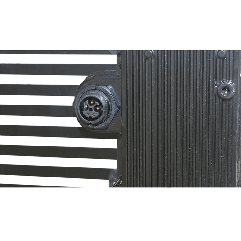 oClear B Series Outdoor Waterpoof P15.6/15.6mm Transparent LED Mesh Display High Brightness 7500nits in Size 1500x250mm Aluminum Cabinet for Fixed Installation