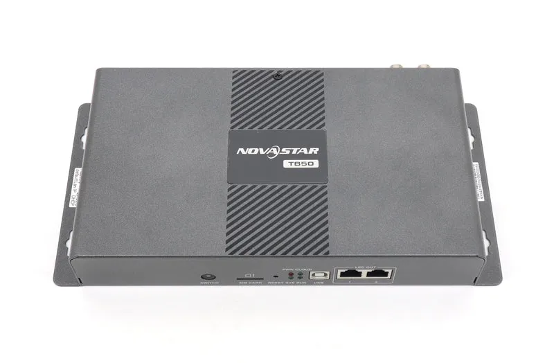 NovaStar TB50 Multimedia Player Sending Box – 1.3 Million Pixels | Hybrid Synchronous & Asynchronous LED Control Box with Quad-Core Android OS for LED Display Screens