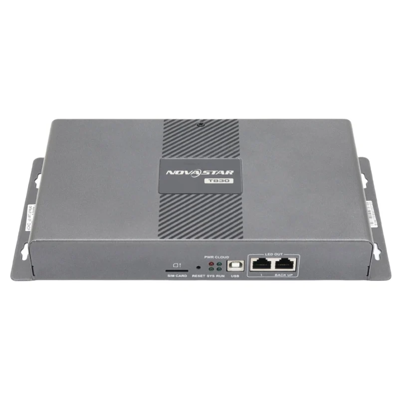 NovaStar TB30 Multimedia Player Sending Box –0.65 Million Pixels | Asynchronous LED Controller & USB Playback for LED Display Screens