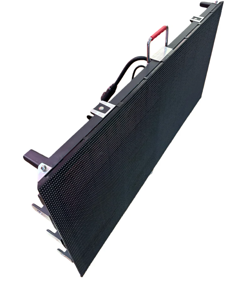 tClear Series Tri-proof P3.9/7.8mm OutdoorTransparent LED Display 4500nits in Size 1000x500mm Aluminum Cabinet for Indoor Installation for Glass /Window