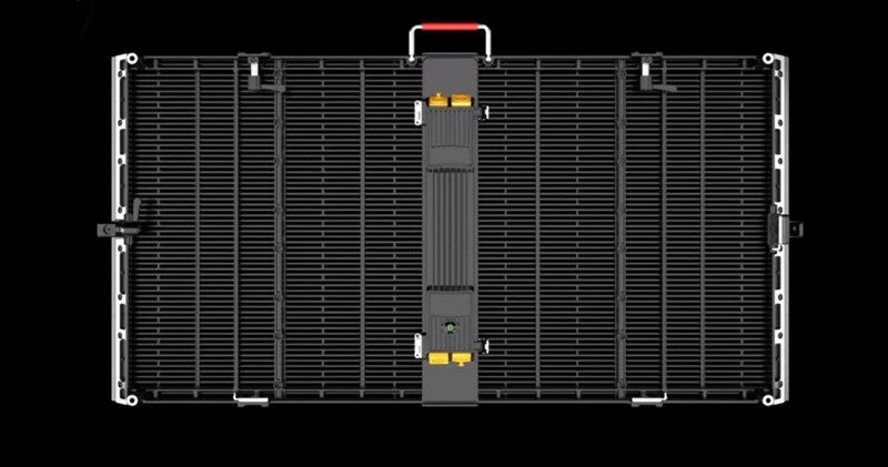 tClear Series Tri-proof P3.9/7.8mm OutdoorTransparent LED Display 4500nits in Size 1000x500mm Aluminum Cabinet for Indoor Installation for Glass /Window