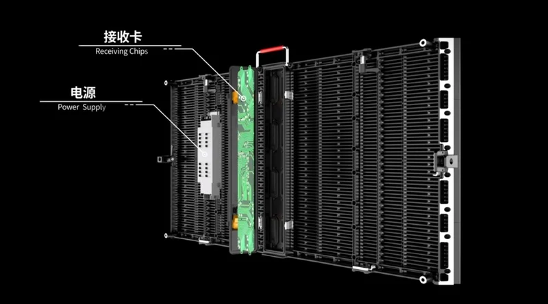 tClear Series Tri-proof P3.9/7.8mm OutdoorTransparent LED Display 4500nits in Size 1000x500mm Aluminum Cabinet for Indoor Installation for Glass /Window