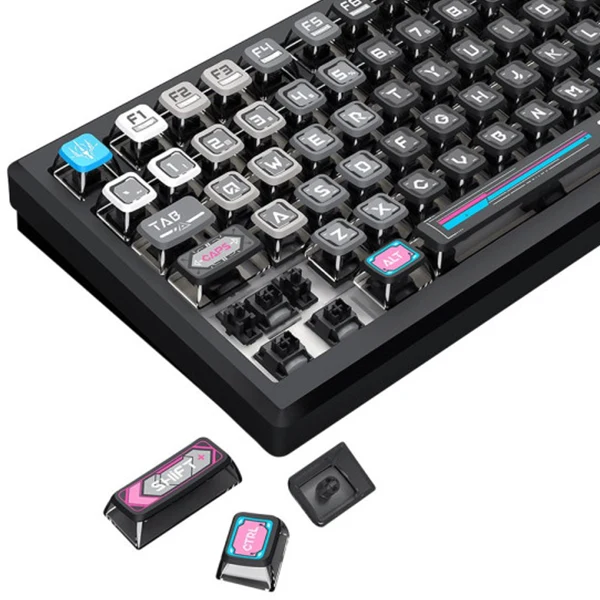 Redragon Uranus PRO K732MC RGB Aluminum Wireless Keyboard (Wukong Switches)