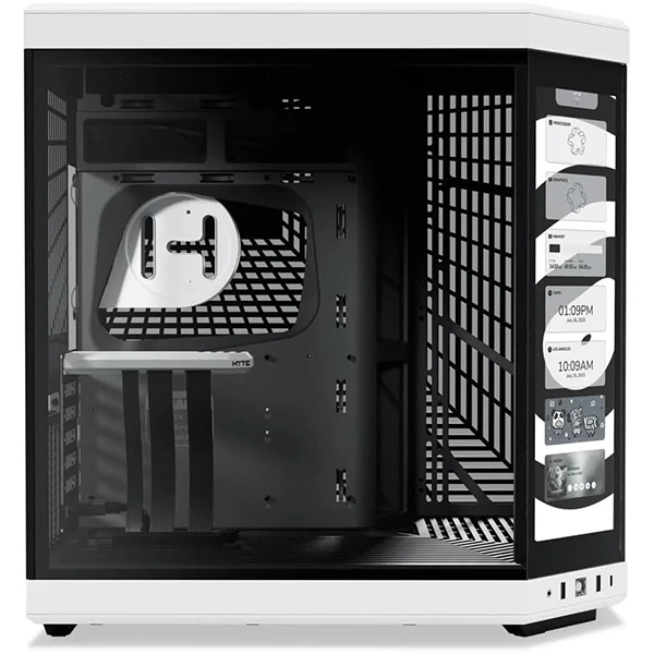 Hyte Y70 Touch Infinite Blanc/Noir 14.9"
