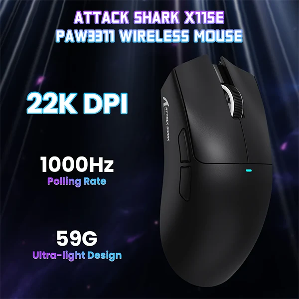 ATTACK SHARK X11 SE (Black)