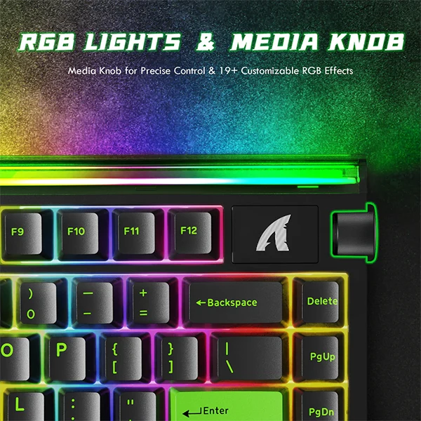ATTACK SHARK R85 HE Rapid Trigger Magnetic Switch (Fluorescent Green)