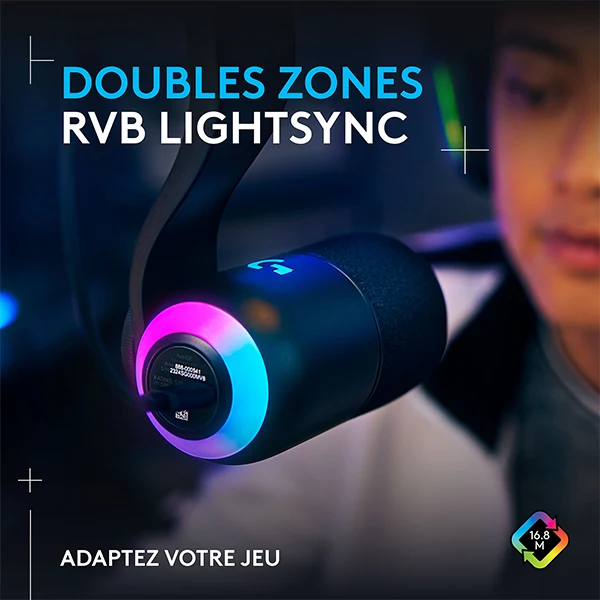 Logitech G Yeti GX (Noir)