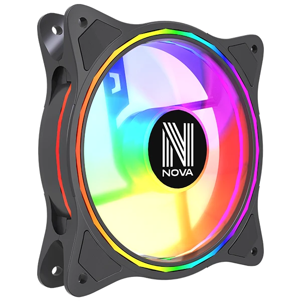 NOVA BLAZEFLOW ARGB 3 Pack Noir