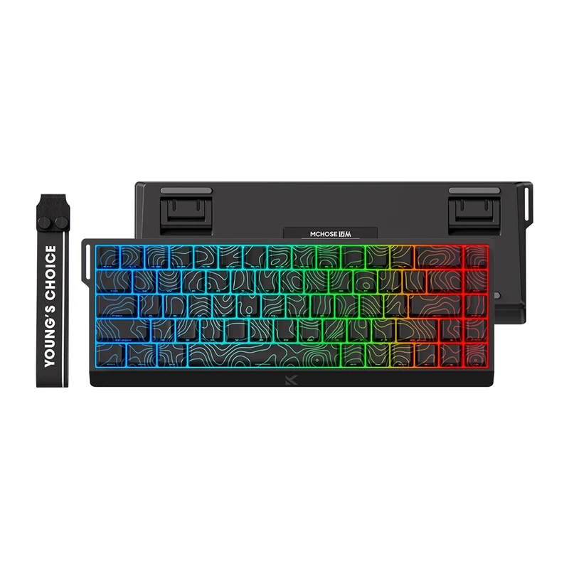 MCHOSE Ace 68 Magnetic ANSI US Topographic Black [Dragon Lord]
