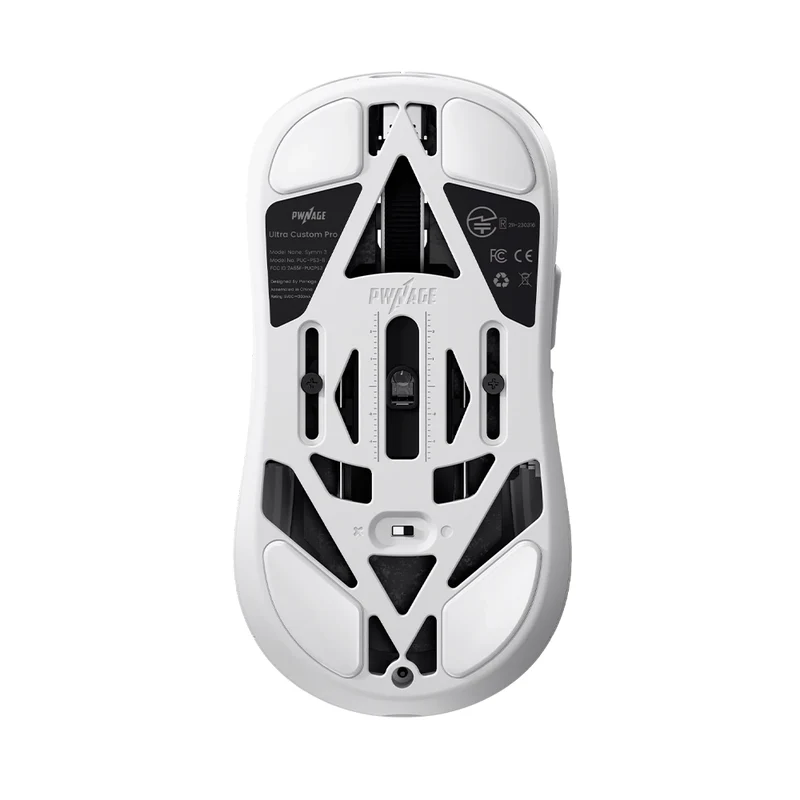 Pwnage Ultra Custom Pro Symm 3 8K Wireless White