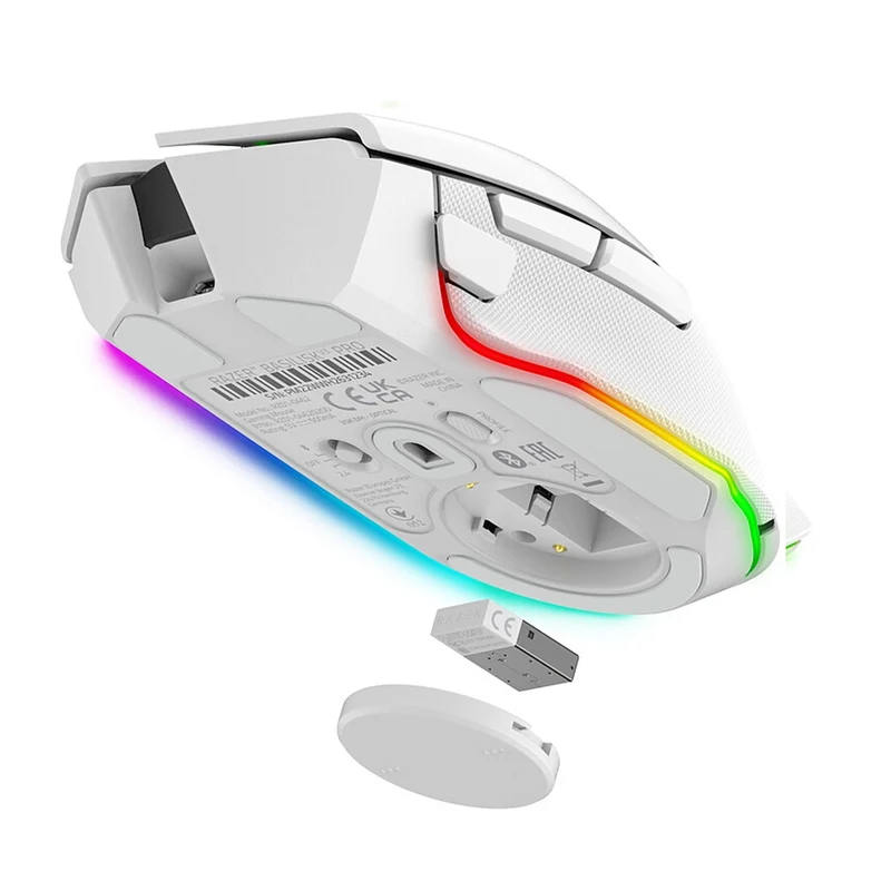 Razer Basilisk V3 Pro 35K Wireless White