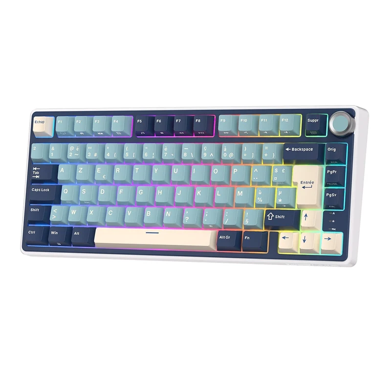 Royal Kludge R75 ISO FR Forest Blue [Silver]