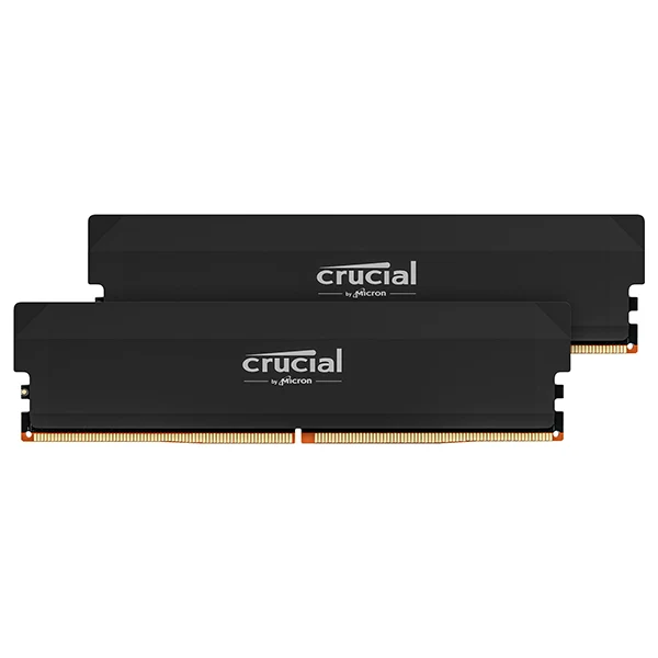 Crucial Pro DDR5 OC 64 Go (2x32 Go) 6000 MHz CL40
