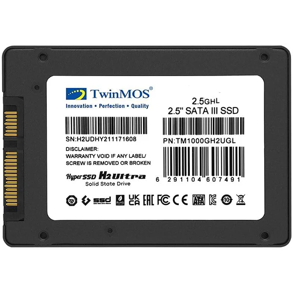 TwinMOS SSD Interne SATA 2.5 512GB
