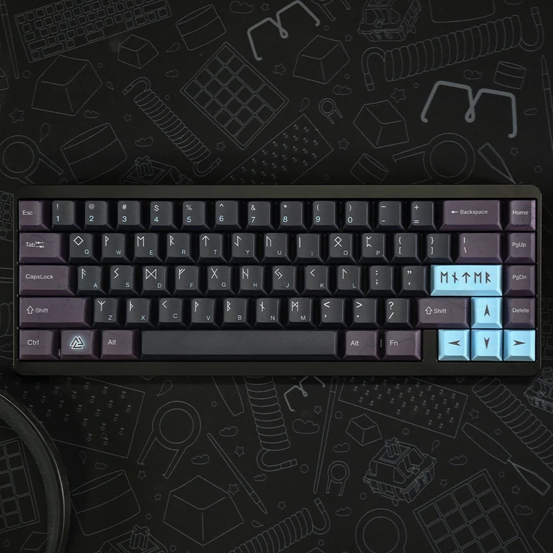 Varmilo Muse65 Magnetic ANSI US Asgard [Magnetic White]