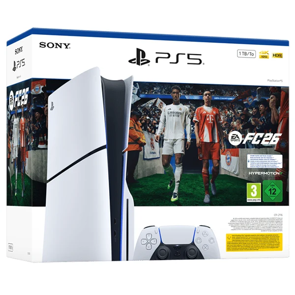Sony PS5 Playstation 5 Slim 1TB SSD + EA SPORTS FC26
