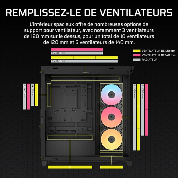 Corsair Frame 4500X RS-R ARGB Noir