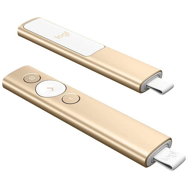 Logitech Spotlight Presentation Remote Gold