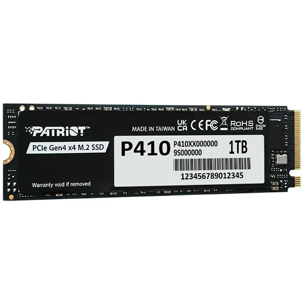 PATRIOT P410 1TB SSD M.2 2280 PCIe Gen 4x4