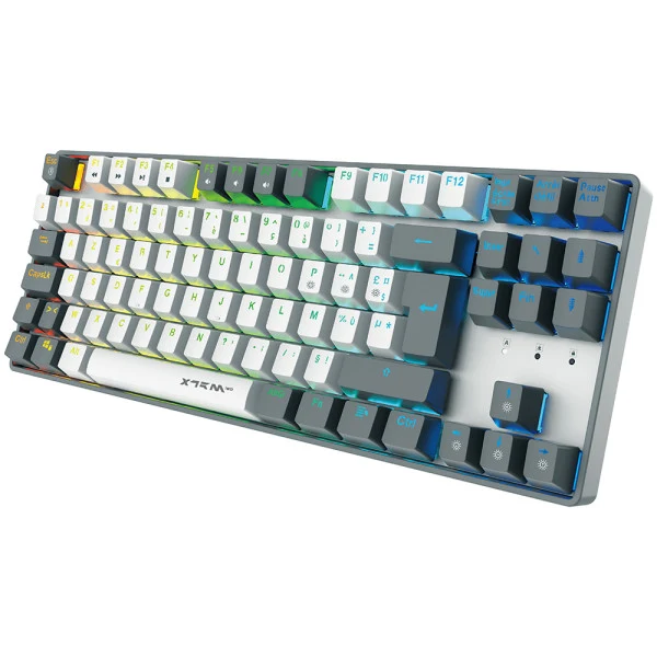 XTRMLAB Vortex TKL White/Dark Grey (Red Switch)
