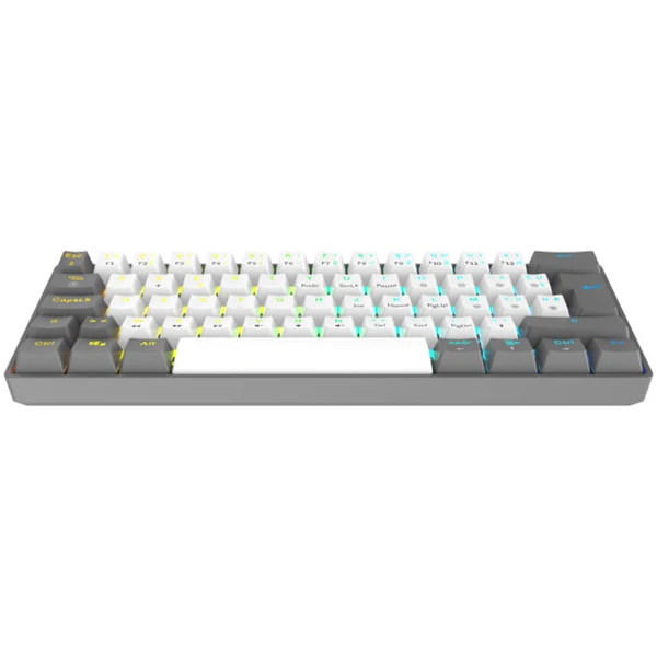 XTRMLAB Vortex Mini White/Dark Grey (Red Switch)