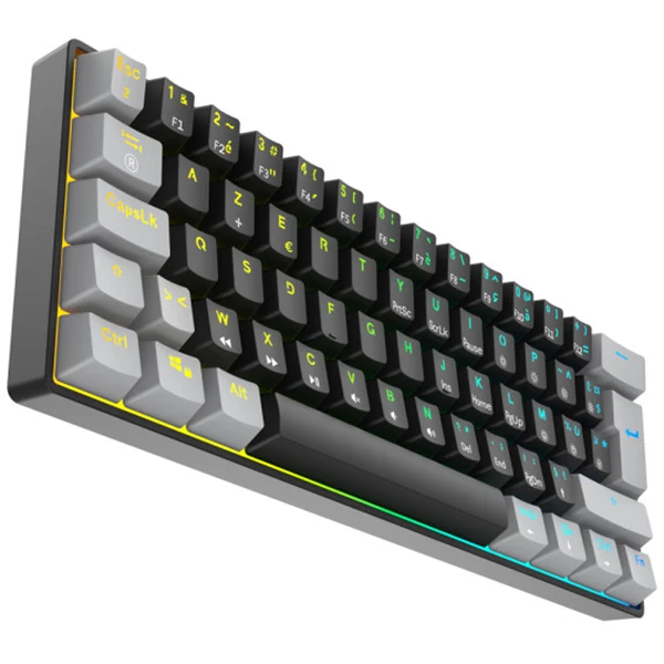 XTRMLAB Vortex Mini Black/Light Grey (Red Switch)