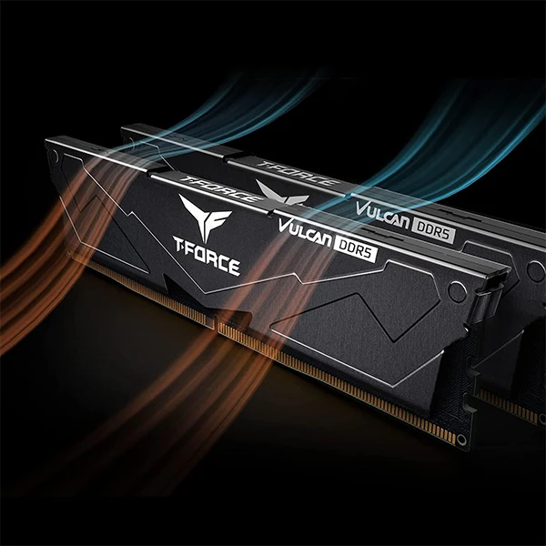 TeamGroup VULCAN Black 32Go (2x16Go) DDR5 5600 MHz CL36