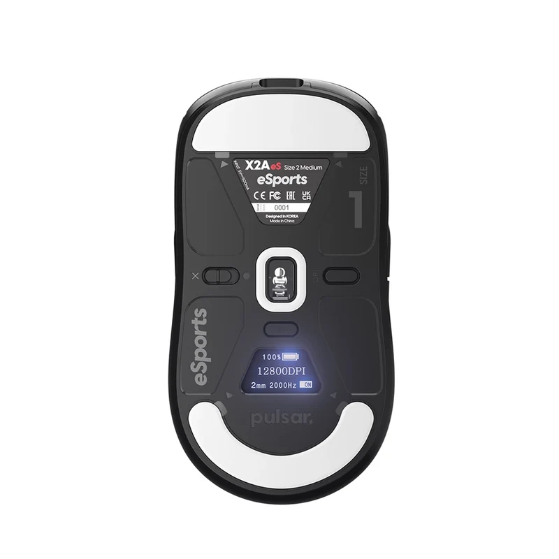 Pulsar X2A V3 eS Mini 8K Wireless Black
