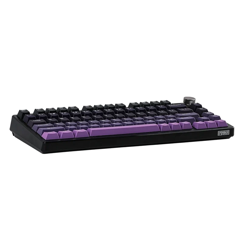 Epomaker HE75 Mag Wireless ANSI US Black/Purple