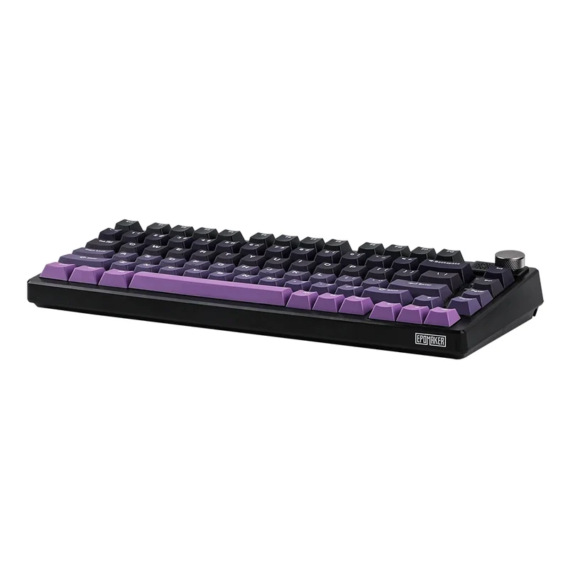 Epomaker HE75 Mag Wireless ANSI US Black/Purple