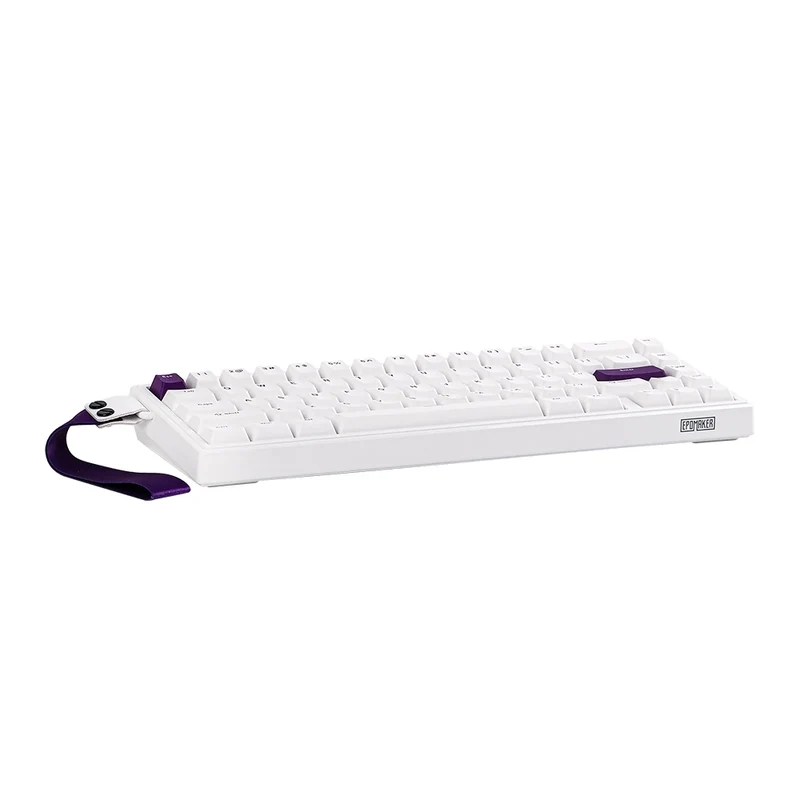 Epomaker HE68 ANSI US White/Purple