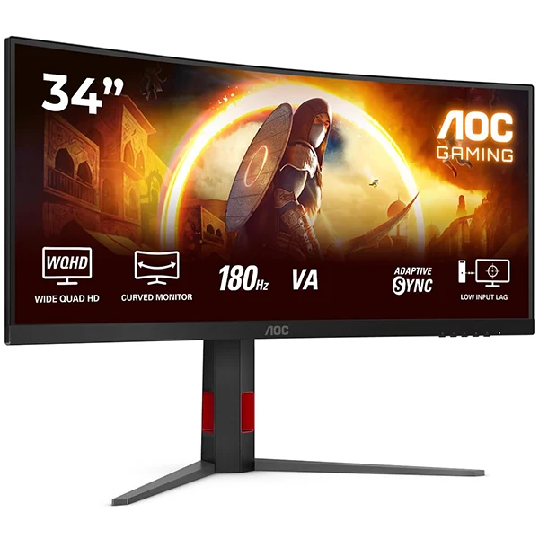 AOC CU34G4 34" 180Hz 0.5ms Fast VA UWQHD