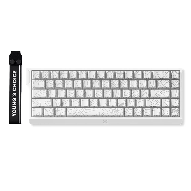 MCHOSE Ace 68 Magnetic ANSI US Topographic White [Uranus]