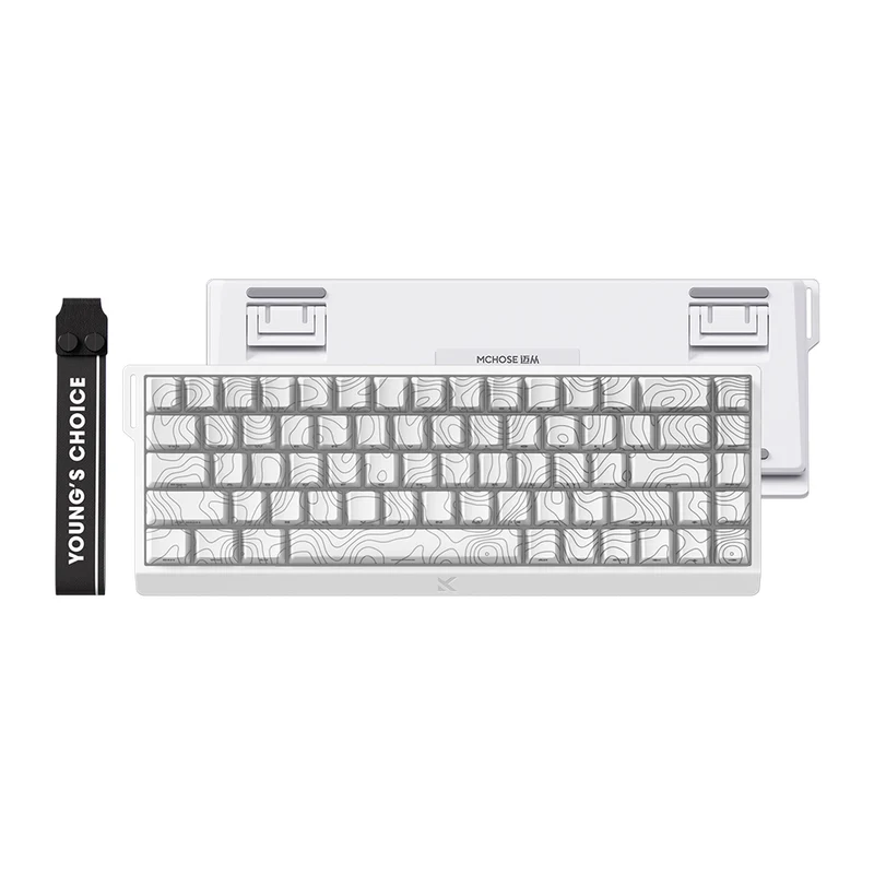 MCHOSE Ace 68 Magnetic ANSI US Topographic White [Uranus]