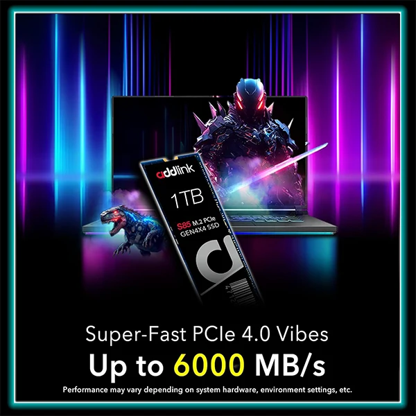 Addlink S85 1TB SSD M.2 PCle Gen4X4