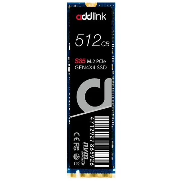 Addlink S85 512GB SSD M.2 PCle Gen4X4