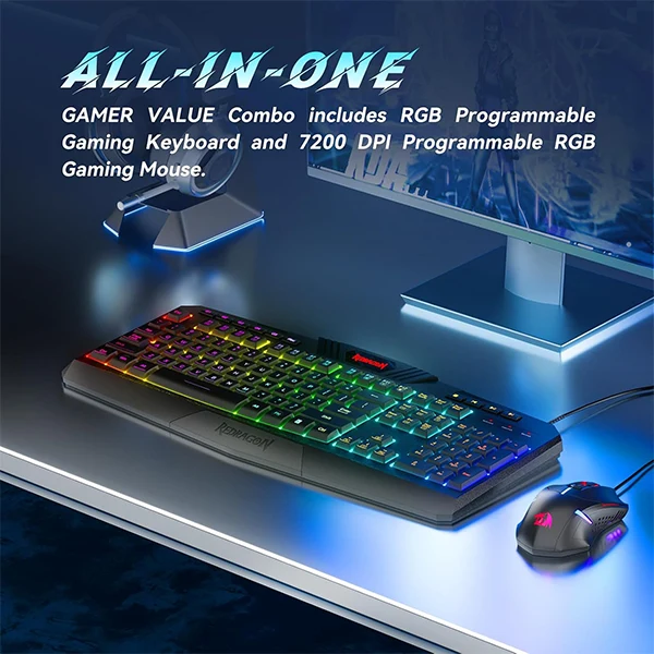 Redragon S101-5 Combo 2in1