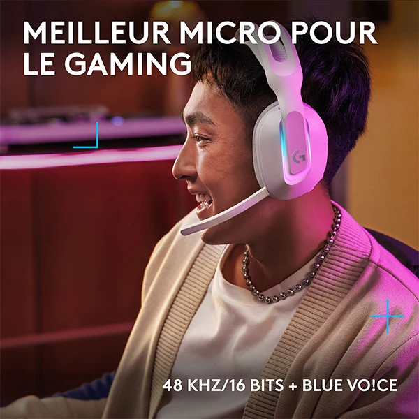 Logitech G G522 Lightspeed Blanc