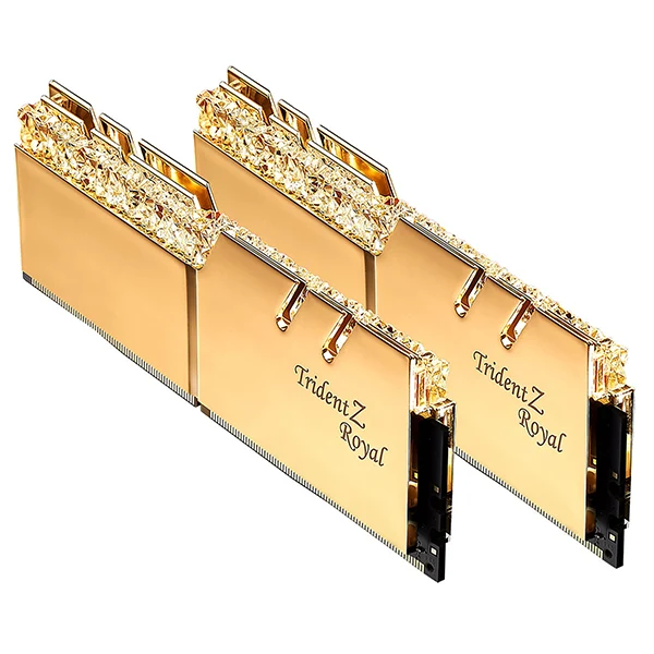 G.Skill Trident Z Royal 16Go (2x 8Go) DDR4 3600MHz CL18 Or