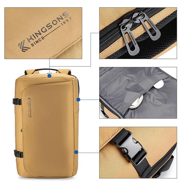 Kingsons K10218R-1 (Khaki)