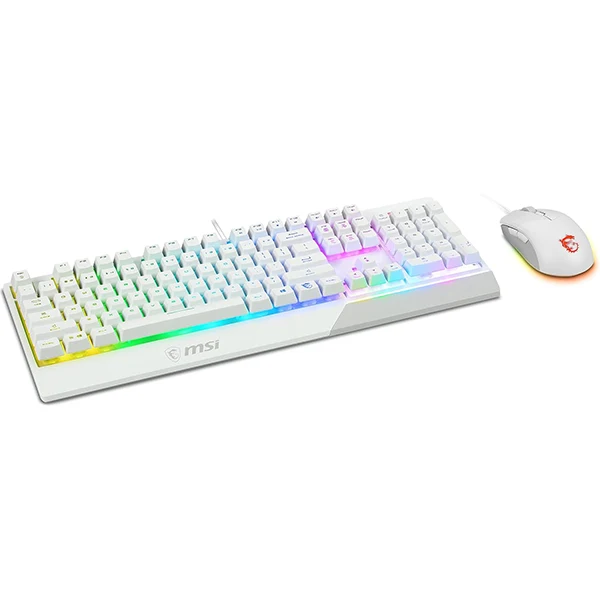 MSI Vigor GK30 + Clutch GM11 (Blanc)