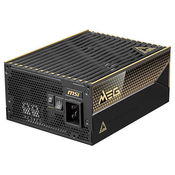 MSI MEG Ai1600T 80 Plus Titanium PCIE5 1600W