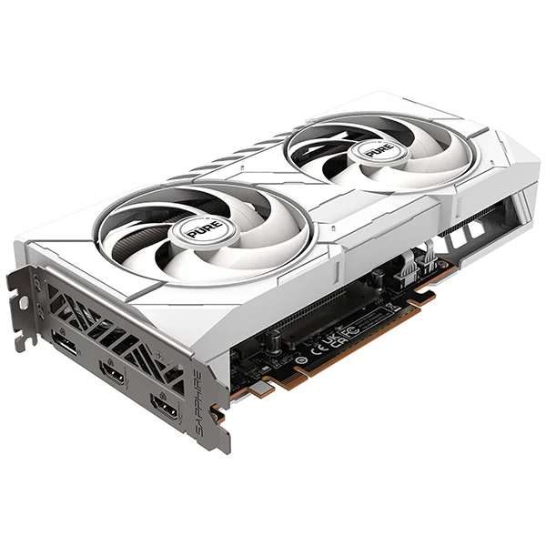 Sapphire PURE AMD Radeon RX 9060 XT OC 16GB (Blanc)