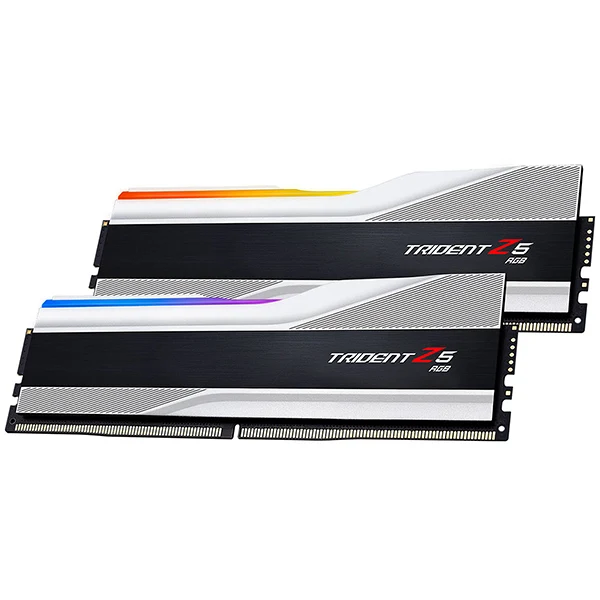 G.Skill Trident Z5 RGB Series 32Go (2x16Go) DDR5 6000 MHz CL36 Silver