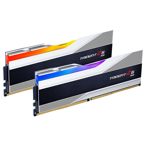 G.Skill Trident Z5 RGB Series 32Go (2x16Go) DDR5 6000 MHz CL36 Silver